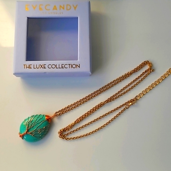 Eye Candy Luxe Collection Turquoise Necklace | NWOT - Picture 2 of 6